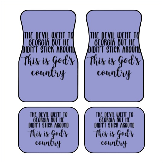 Discover This is God's country - Blake Shelton - Car Mats