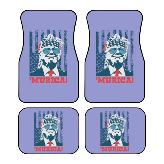 Discover Donald Trump Car Mats Murica 4th of July Patriotic American Party USA Car Mats