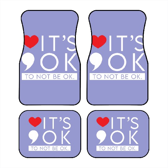 Discover Green Ribbon Warrior & Supporters - Mental Health Awareness Car Mats