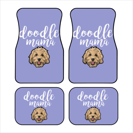 Discover Goldendoodle Mama Doodle Mom Cute Goldendoodle Gift Car Mats