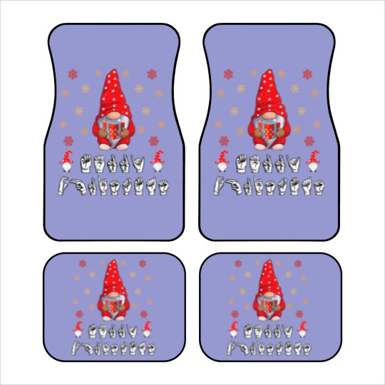 Discover Asl Merry Christmas American Sign Language Car Mats