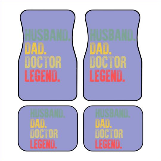 Discover Mens Funny Vintage Car Mats Husband Dad Doctor Legend Retro Car Mats