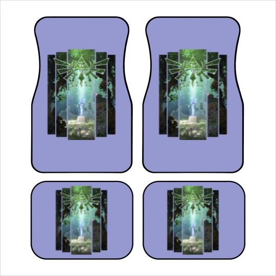 Discover Nintendo Zelda The Master Sword Lost Woods Artwork Car Mats