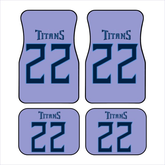 Discover Tennesese Titan Derrick Henry 22 Car Mats