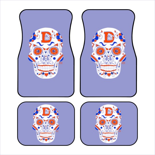 Discover America's Finest Apparel Denver Sugar Skull - Men's Car Mats