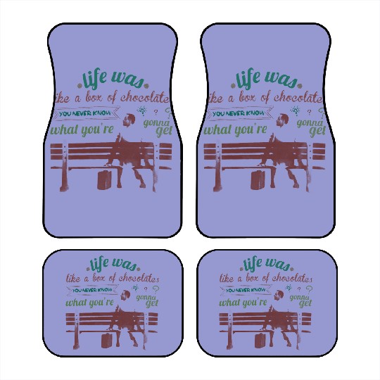 Discover Life is Like A Box of Chocolates  Unisex Car Mats