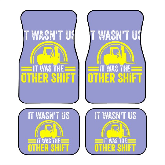 Discover Forklift Driver Forklift Operator Car Mats