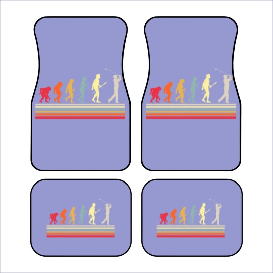 Discover Retro Golf Evolution Gift For Golfers & Golf Players Car Mats