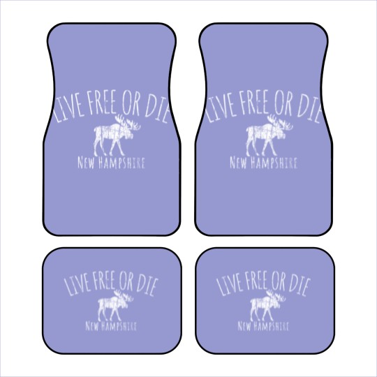 Discover Live Free or Die New Hampshire Car Mats