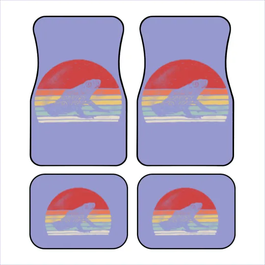 Discover Vintage Retro Poison Dart Frog Car Mats
