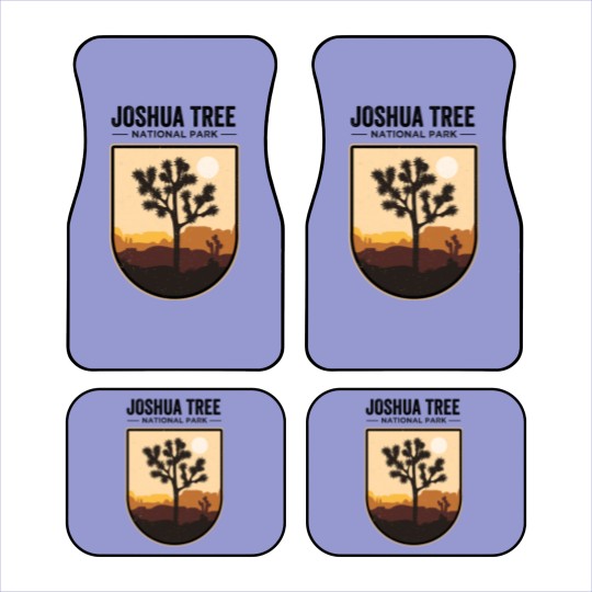 Discover Joshua Tree Car Mats Vintage Joshua Tree National Park Car Mats