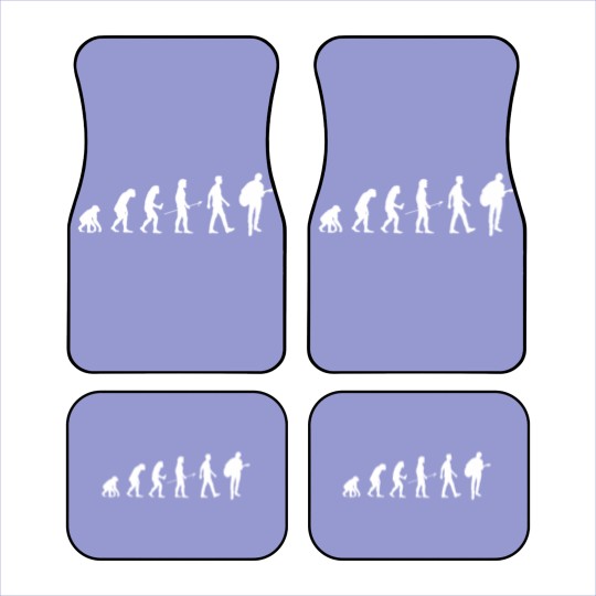 Discover Acoustic Guitar Player Evolution Guitarist Gift Car Mats