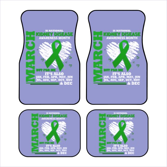 Discover March Is National Kidney Disease Awareness Month Car Mats