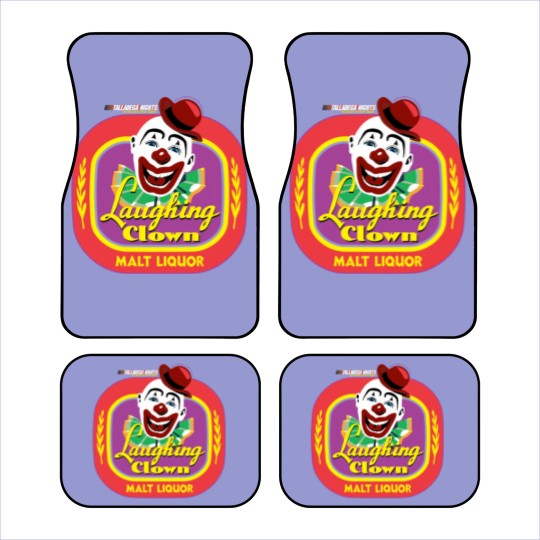 Discover Talladega Nights Laughing CLown Malt Liquor Car Mats