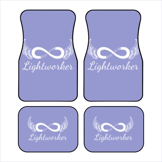 Discover Lightworker Infinity Angel Wings Car Mats