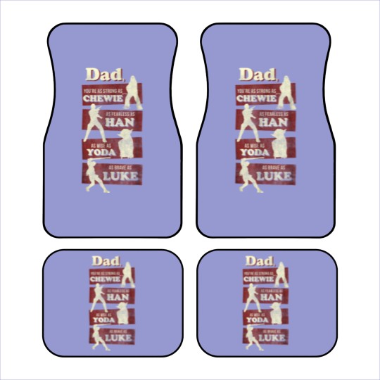 Discover NEW Dad You Are As Strong As Graphic Car Mats