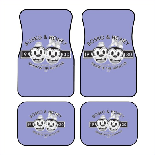 Discover Bosko & Honey - Looney - Car Mats