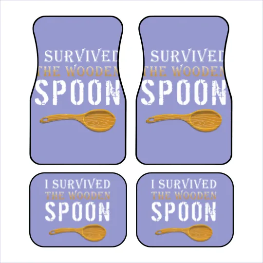 Discover Survivor Car Mats I Survived The Wooden Spoon