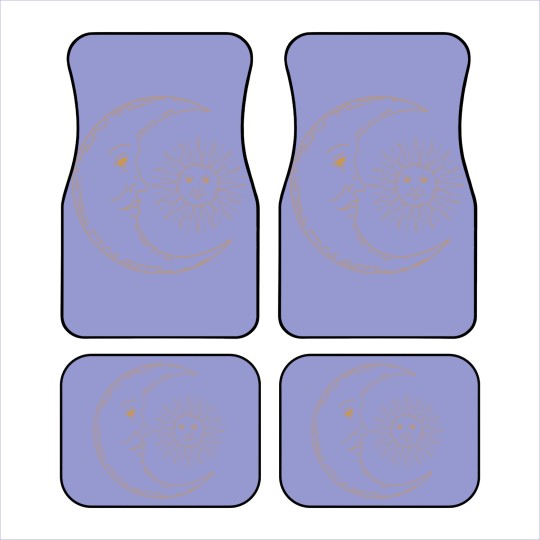 Discover Moon and Sun Car Mats