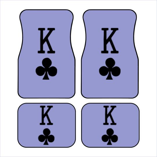 Discover King Of Clubs - Sleeve Car Mats