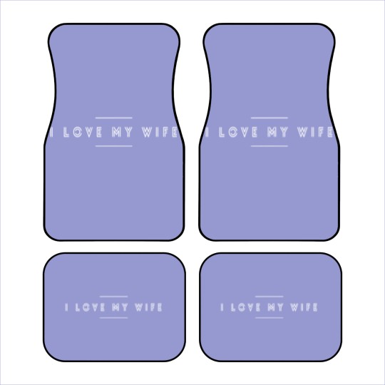 Discover I Love My Wife Car Mats I Love my Wife