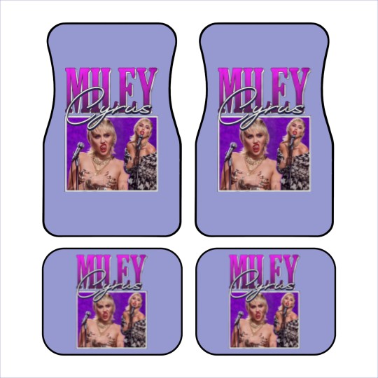 Discover Miley Cyrus Car Mats