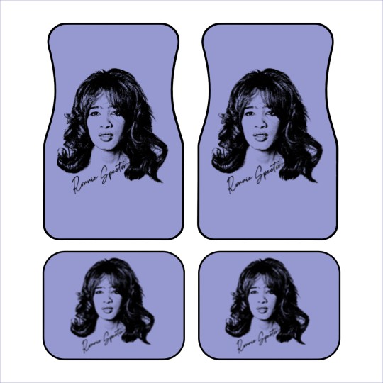 Discover Ronnie Spector / Retro Style Fan Artwork - Ronnie Spector - Car Mats