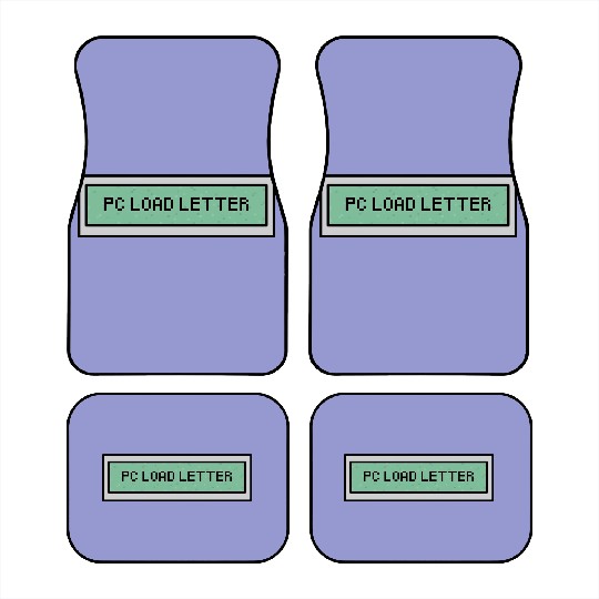 Discover PC Load Letter - Office Space - Car Mats