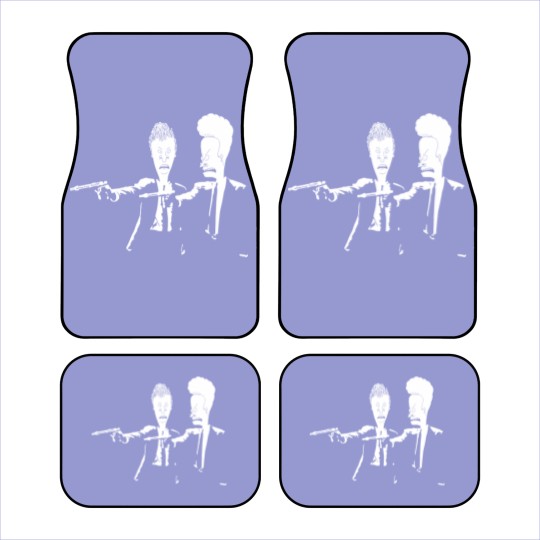 Discover Beavis And Butthead Pulp Fiction - Beavis And Butthead - Car Mats
