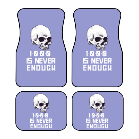 Discover 1000 Is Never Enough Recovery Alcoholic - Alcoholics Anonymous - Car Mats