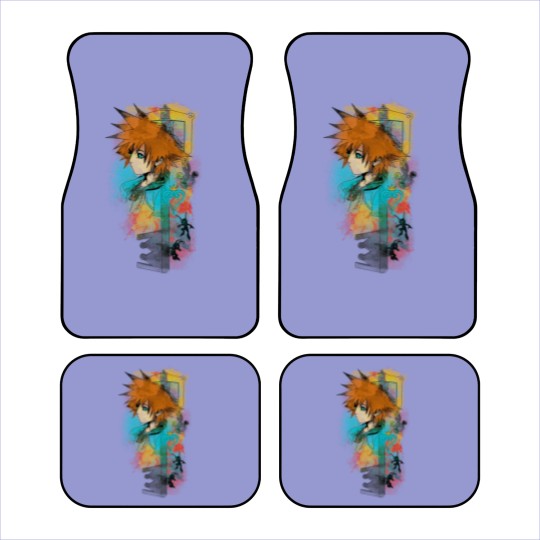Discover Kingdom of Watercolors - Kingdom Hearts - Car Mats