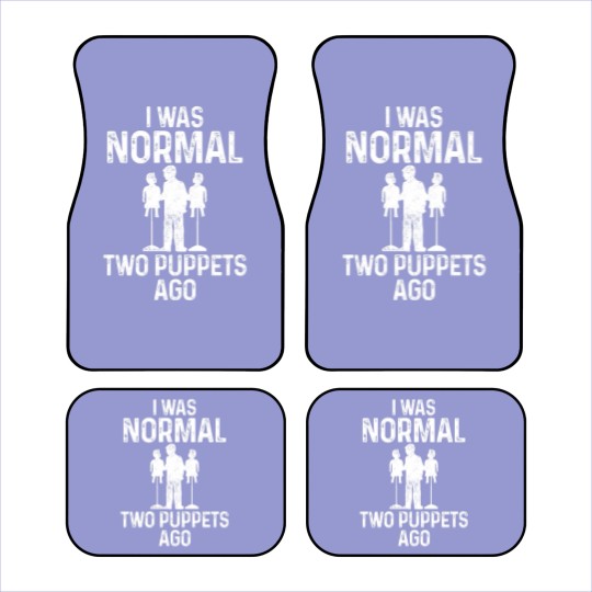 Discover Ventriloquist Puppeteer Normal Puppets Car Mats