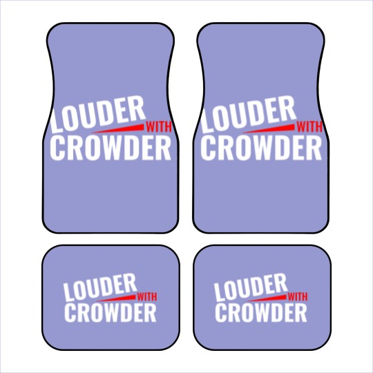 Discover louder with crowder steven crowder louder debate Car Mats