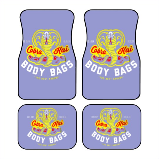 Discover Cobra Kai - Cobra Kai Body Bags Car Mats