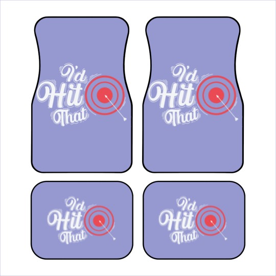 Discover Target With Arrow Archery I`d Hit That Car Mats