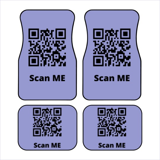 Discover Rick Roll QR Code Car Mats