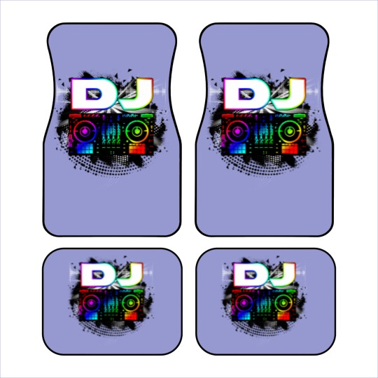 Discover Dj Music Lover Music Player Sound Cool Funny Gift Car Mats