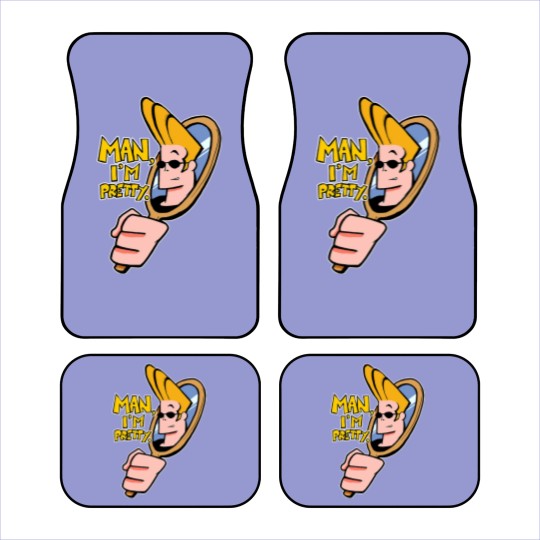 Discover Johnny Bravo™ "Man, I'm Pretty." Quote Essential Car Mats