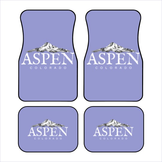 Discover Aspen Co Car Mats Colorado Mountain Town Car Mats