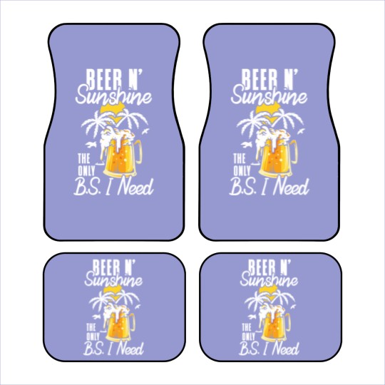 Discover Beer Sunshine Beer Vintage Car Mats