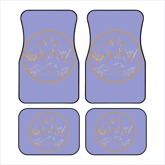 Discover God is Greater Than The High And Lows Car Mats