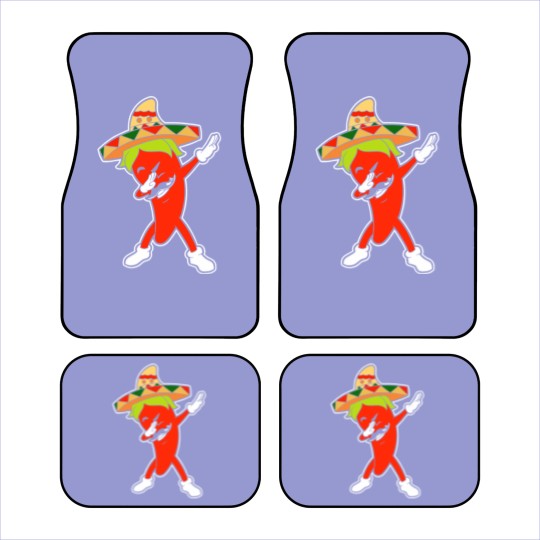 Discover Chili Dabbing Pepper Mexican Hot Jalapeno Dab Gift Car Mats