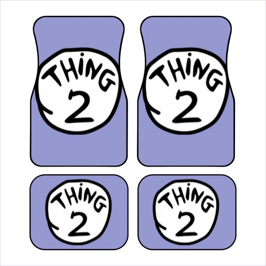 Discover THING 2 - Thing 2 - Car Mats