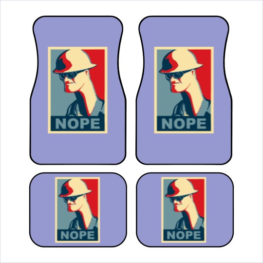 Discover Team Fortress 2 - Engineer Nope Car Mats