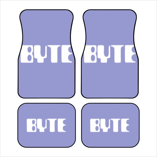 Discover Byte Magazine Car Mats