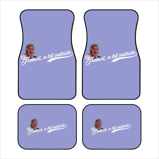 Discover Juuust, a bit outside, distressed - Major League - Car Mats