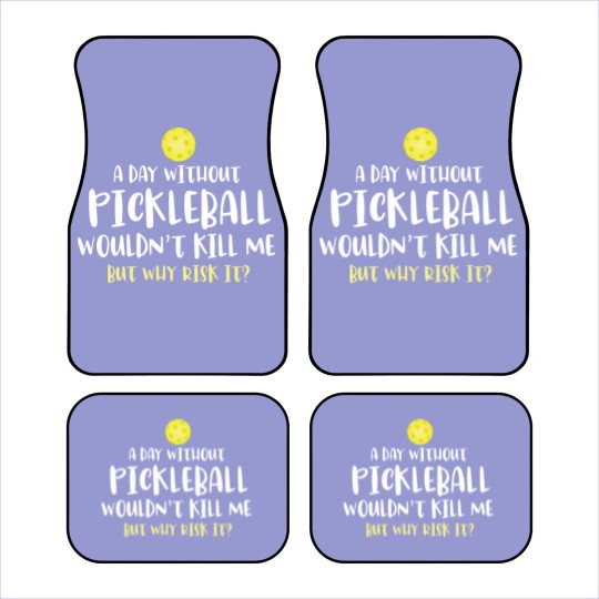 Discover funny pickleball sayings gift, pickleball gifts lovers, pickleball player gifts - Funny Pickleball - Car Mats