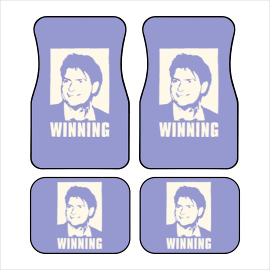 Discover CHARLIE SHEEN WINNING  Car Mats