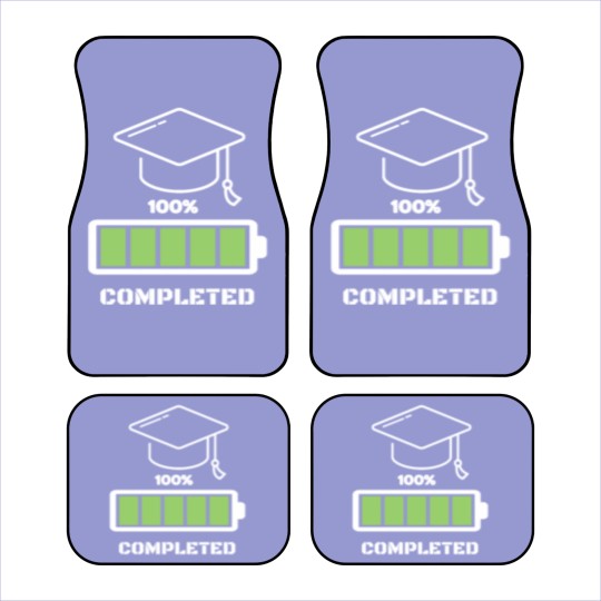 Discover Graduation 100% Completed Car Mats Car Mats
