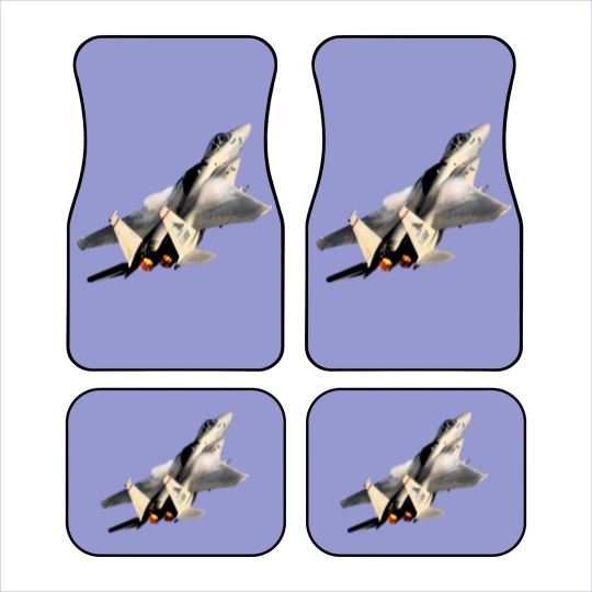 Discover F-15C Eagle afterburner no background - F 15 Eagle - Car Mats